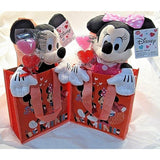 Set of Mickey and Minnie Mouse Plush 13" Plush in Reusable Gift Bags by Disney