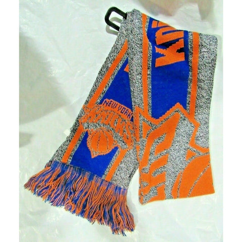 NBA New York Knicks 2021 Gray Big Logo Scarf 64" by 7" by FOCO