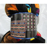 Native American Design Southwest Flannel Fleece Throw Blanket 2 Sided 60"x50"
