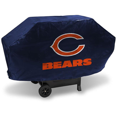NFL Chicago Bears 68 Inch Deluxe Blue Vinyl Padded Grill Cover by Rico Industries