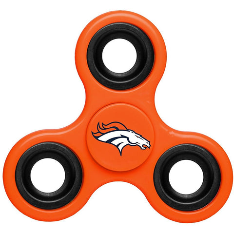 NFL Denver Broncos 3-Way Fidget Spinner By Forever Collectibles
