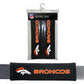 NFL Denver Broncos Velour Seat Belt Pads 2 Pack by Fremont Die