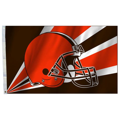NFL 3' x 5' Team Helmet Flag Cleveland Browns by Fremont Die