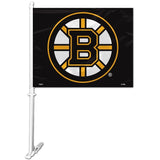 NHL Boston Bruins Logo on Window Car Flag by Fremont Die