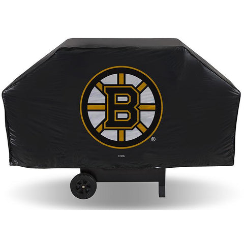 NHL Boston Bruins 68 Inch Vinyl Economy Gas / Charcoal Grill Cover