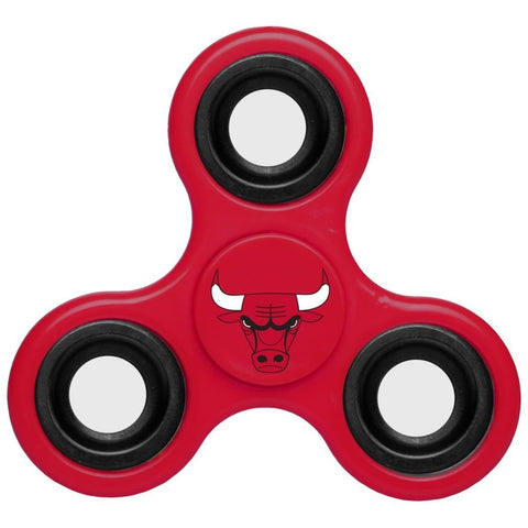 NBA Chicago Bulls 3-Way Fidget Spinner By Forever Collectibles