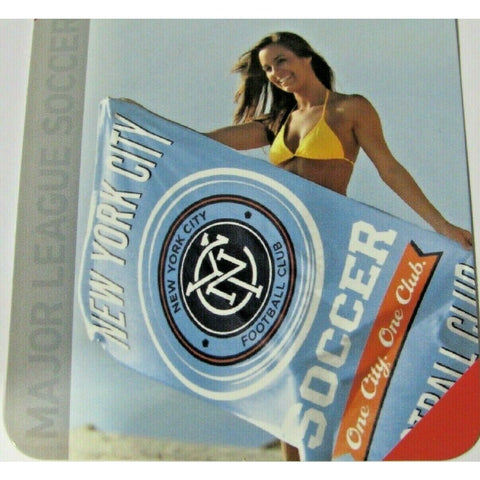 MLS New York City Football Club Vertical Logo Beach Towel 30"x60" WinCraft