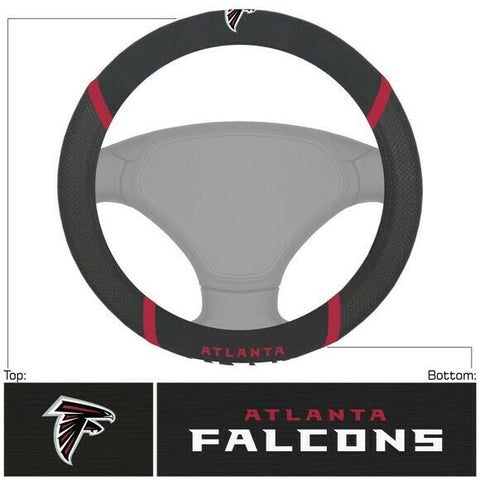 NFL Atlanta Falcons Embroidered Mesh Steering Wheel Cover by FanMats