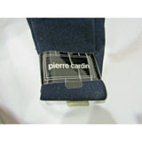 Vintage PIERRE CARDIN Solid Navy Blue Nylon Men's Dress Socks Size 13-17