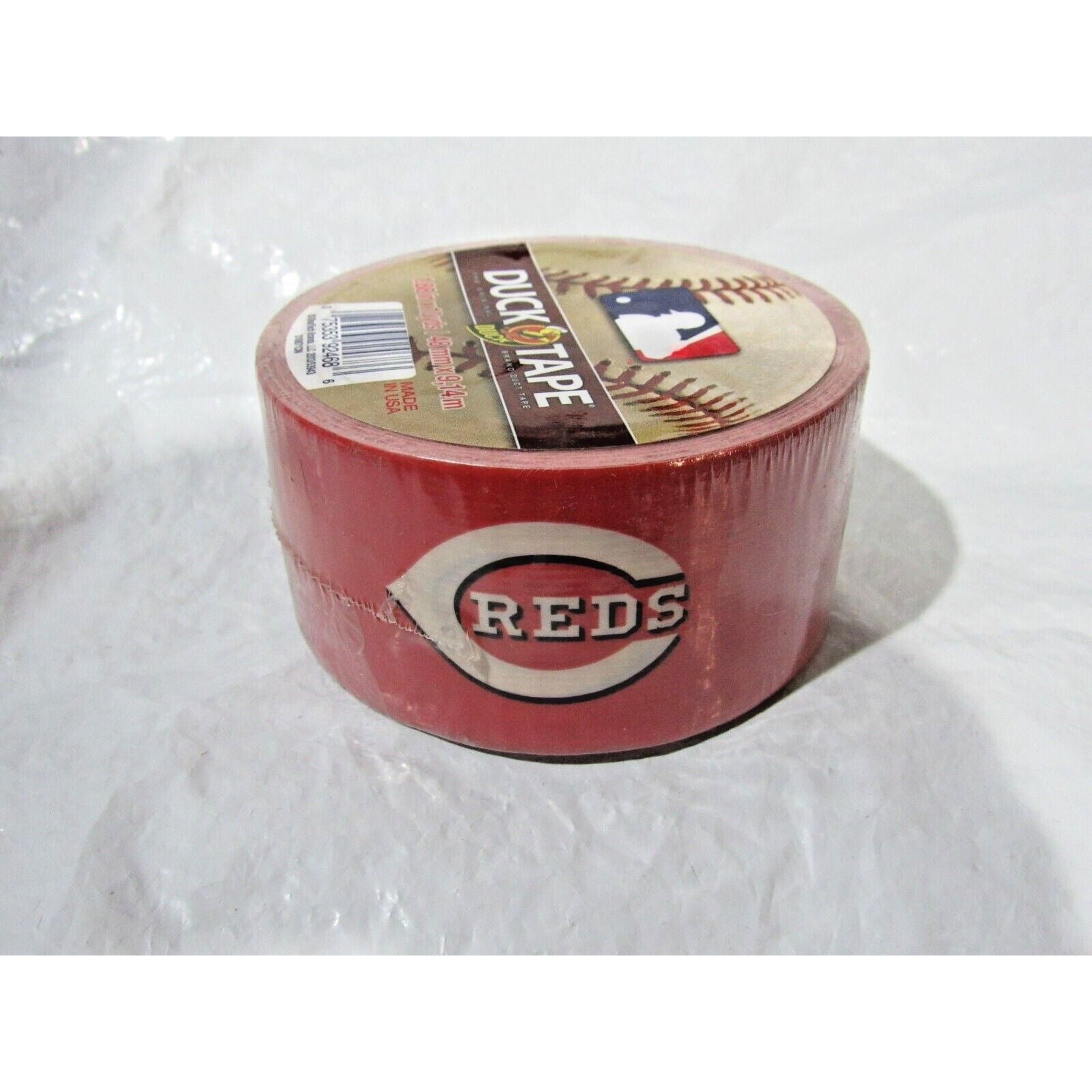 MLB Cincinnati Reds Duck Brand Duck/Duct Tape 1.88 Inch wide x 10 Yard Long