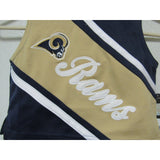 NFL Los Angeles Rams Embroidered Girls Cheerleader Top n Dress Set Medium 10/12