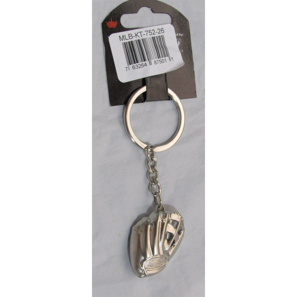 MLB Chrome Glove With Logo in Palm Key Chain Kansas City Royals AMINCO