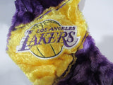 NBA Los Angeles Lakers Embroidered 18" Fuzzy Christmas Stocking