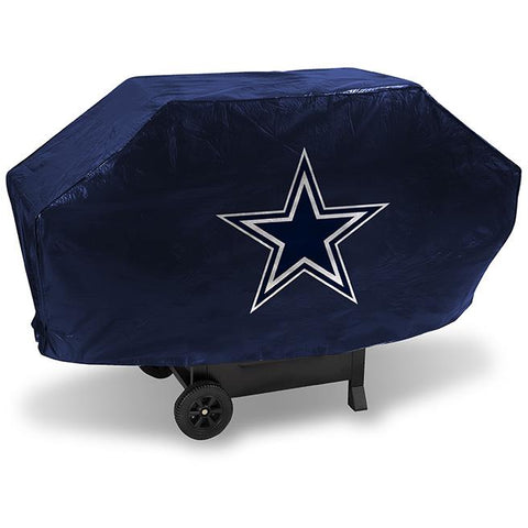 NFL Dallas Cowboys 68 Inch Deluxe Blue Vinyl Padded Grill Cover by Rico Industries