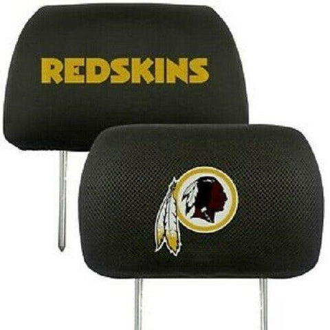 NFL Washington Redskins Head Rest Cover Double Side Embroidered Pair by Fanmats