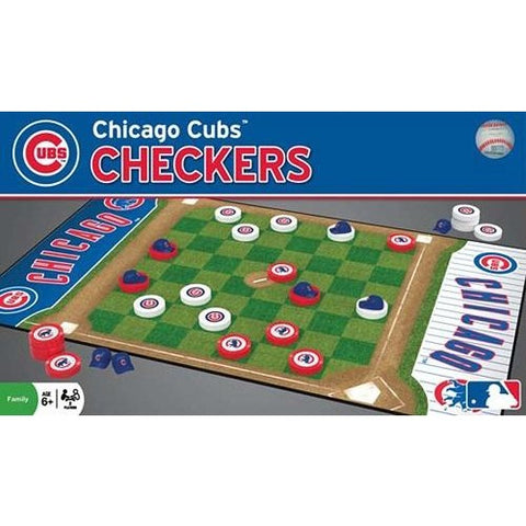 MLB Chicago Cubs Checkers Game by Masterpieces Puzzles Co.