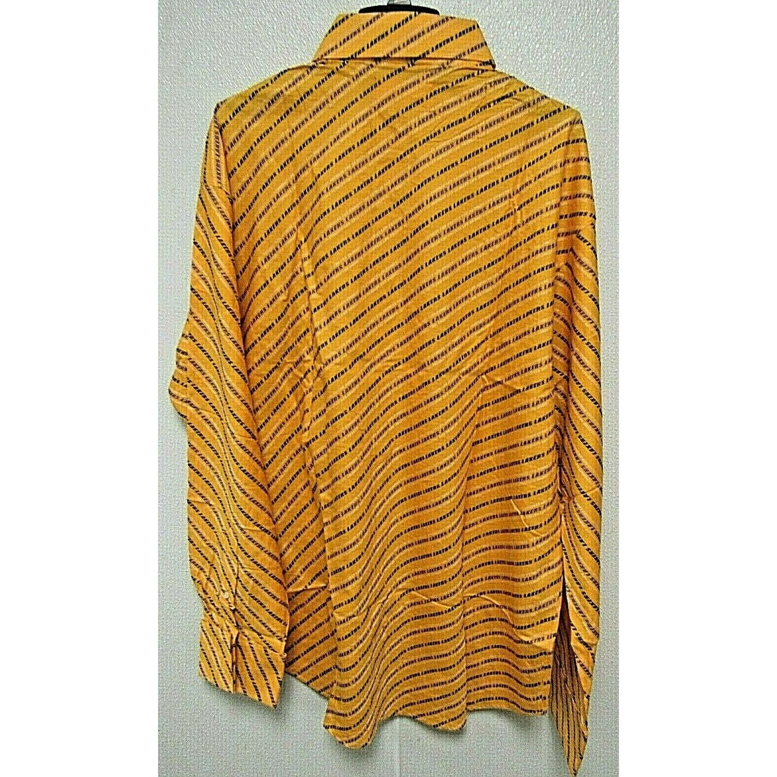 NBA Los Angeles Lakers Gold Button Up Dress Shirt by Headmaster Designer Label Size L