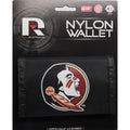 NCAA Florida State Seminoles Tri-fold Nylon Wallet with Printed Logo
