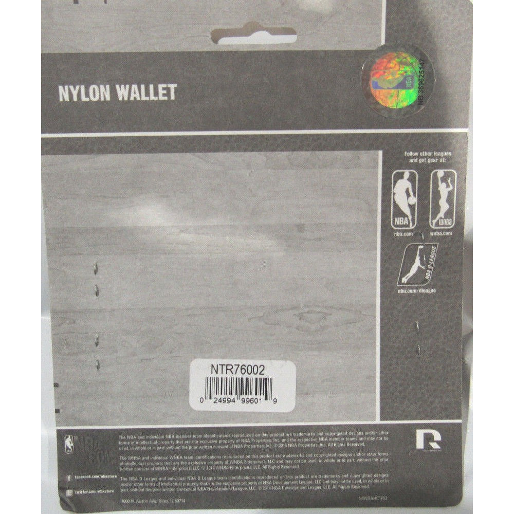 NBA Atlanta Hawks Tri-fold Nylon Wallet with Printed Logo