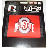 NCAA Ohio State Buckeyes Tri-fold Nylon Wallet with Printed Logo