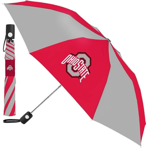 NCAA Ohio State Buckeyes 42" Travel Umbrella by McArthur for Windcraft