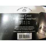 Embrace your Love Fleece Lined Seamless Leggings Black M/L