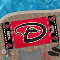 MLB Arizona Diamondbacks Horizontal Logo on Beach Towel 30"x60" WinCraft