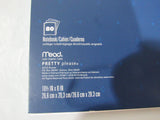 Mead Blue PRETTY Please Notebook 80 pages Collage Rule 10.5″ by 8″ w/Neat Sheet