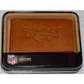 NFL Philadelphia Eagles Embossed TriFold Leather Wallet With Gift Box