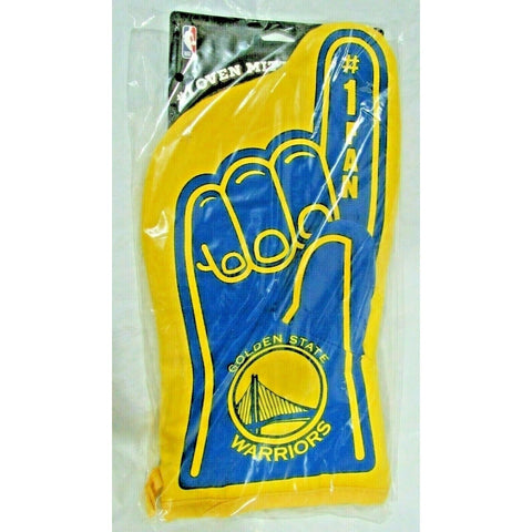 NBA Golden State Warriors #1 FAN FINGER Oven Mitt by You the fan