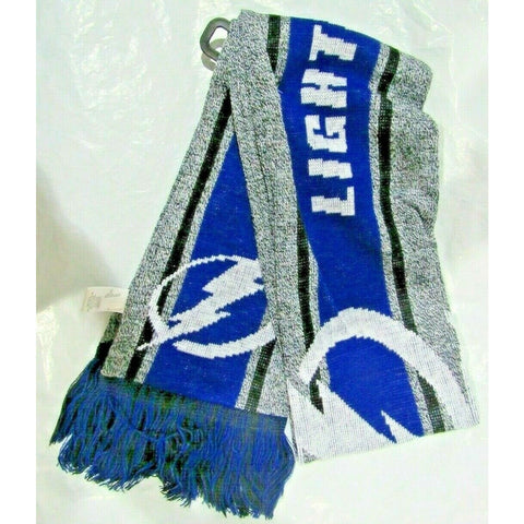 NHL Tampa Bay Lightning 2021 Gray Big Logo Scarf 64" by 7" by FOCO