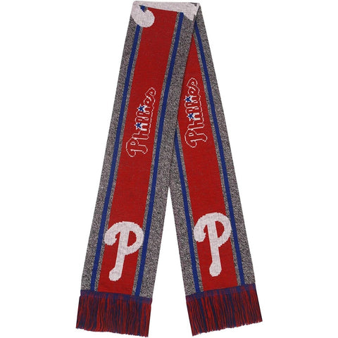 MLB Philadelphia Phillies 2021 Gray Big Logo Scarf 64" by 7" by FOCO