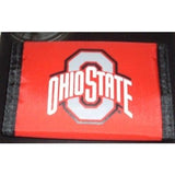 NCAA Ohio State Buckeyes Tri-fold Nylon Wallet with Printed Logo