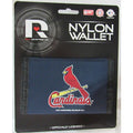 MLB St. Louis Cardinals Tri-fold Nylon Wallet with Printed Logo