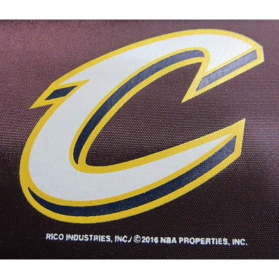 NBA Cleveland Cavaliers Tri-fold Nylon Wallet with Printed Alternate 'C' Logo