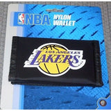 NBA Los Angeles Tri-fold Nylon Wallet with Printed Logo