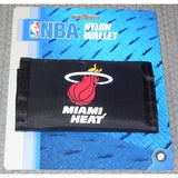 NBA Miami Heat Tri-fold Nylon Wallet with Printed Logo
