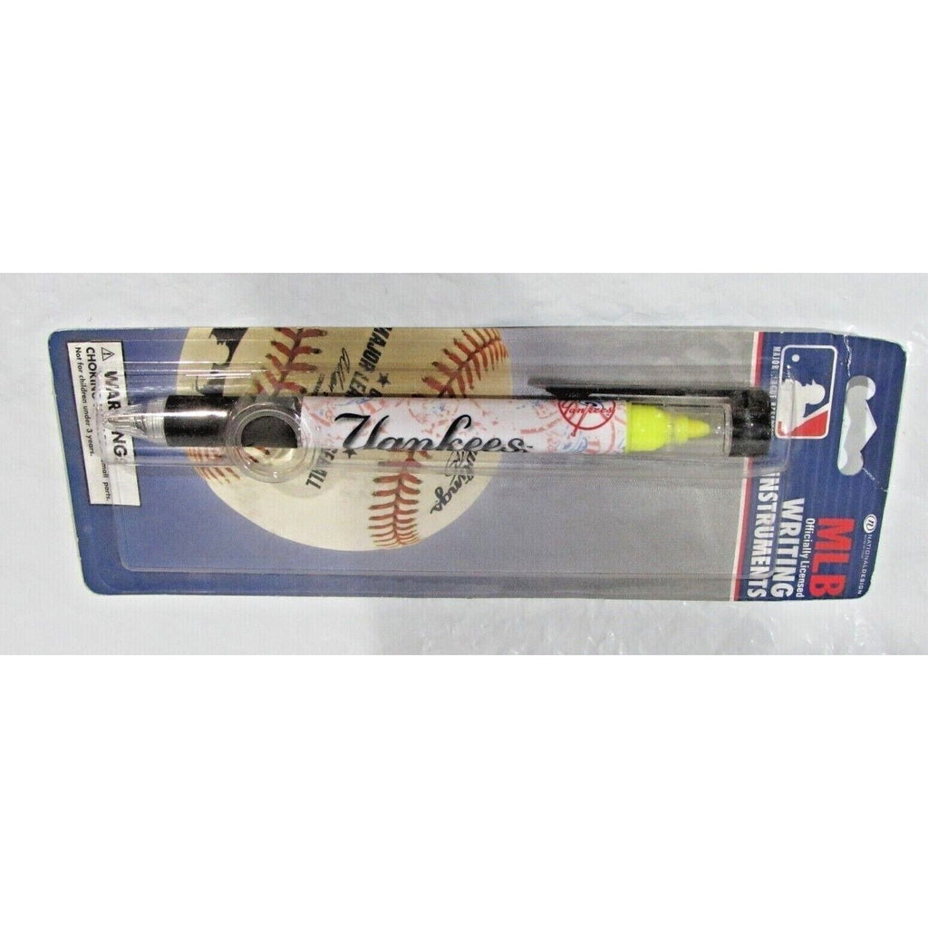MLB New York Yankees White Pen and High Lighter by National Design