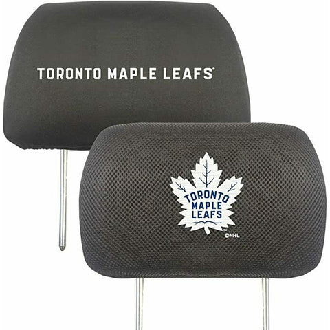 NHL Toronto Maple Leafs Head Rest Cover Double Side Embroidered Pair by Fanmats