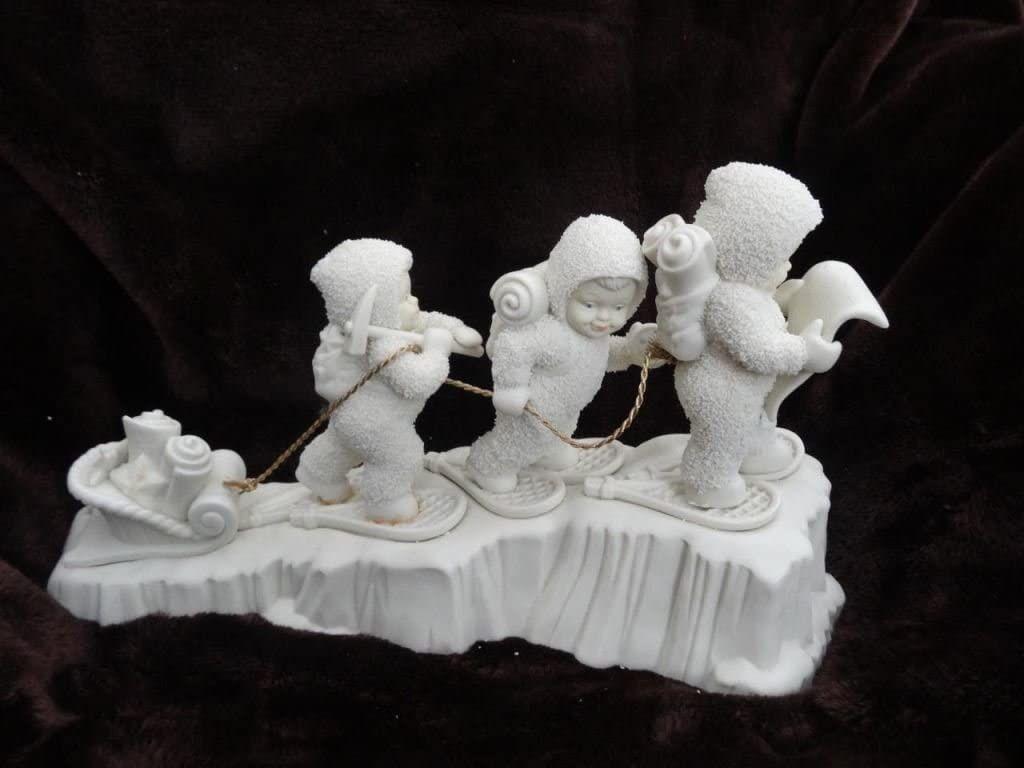 Dept 56 Snowbabies Limited Edition 1996 “Climb Every Mountain” 6881-6