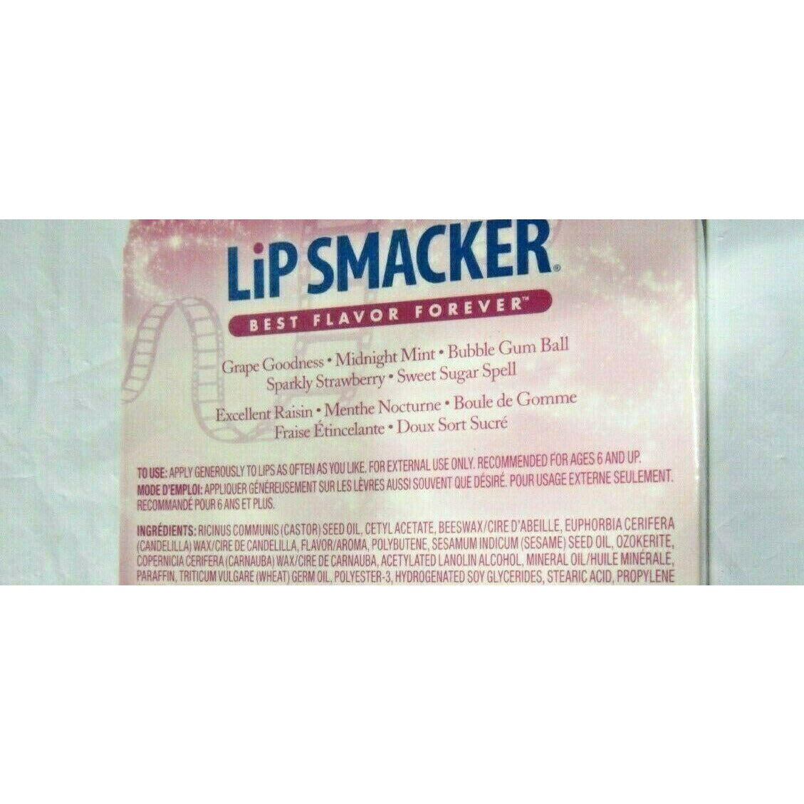 Lip Smacker Disney Princess 5 Pack Assorted Flavors Lip Balm net wt .70oz #403