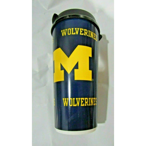 NCAA Michigan Wolverines 32 fl oz Travel Tumbler Cup Mug with Lid
