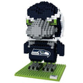NFL Seattle Seahawks Mascot 3D Puzzle BRXLZ 5″ Tall by FOCO