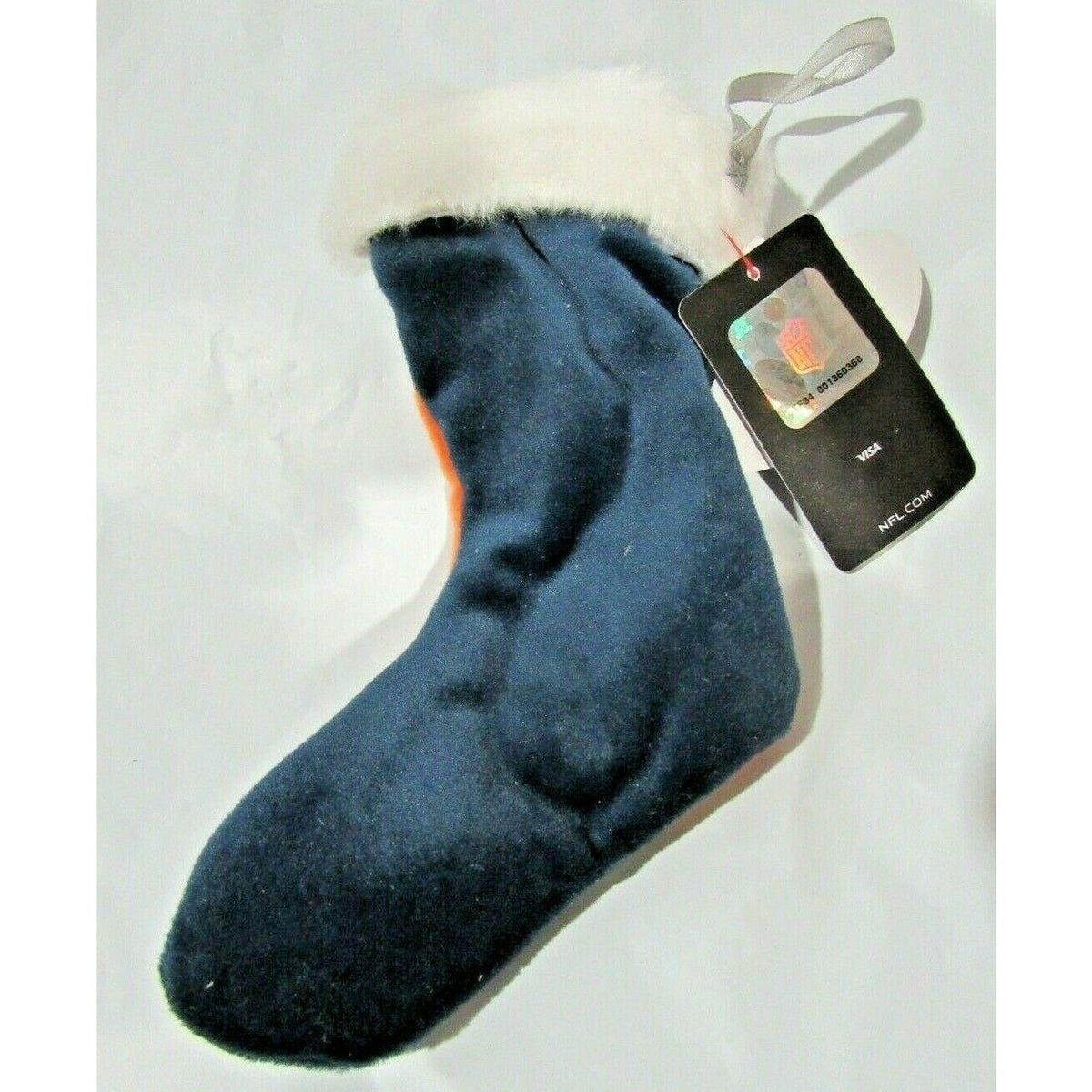 NFL Chicago Bears Embroidered 8″ Christmas Stocking Ornament