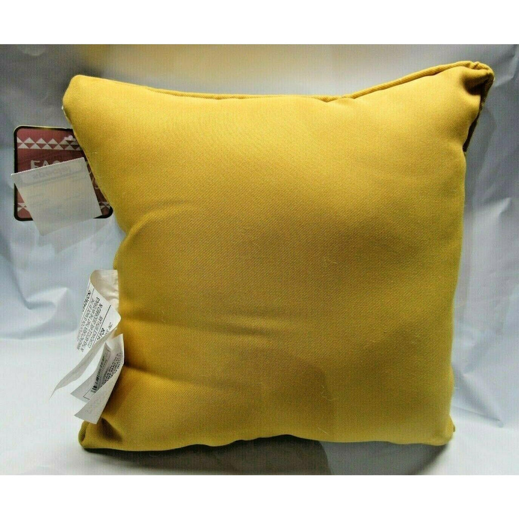 I DREAM in GOLD on Gold 12" by 12" Pillow by Jay Franco & Sons, Inc.