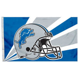 NFL 3' x 5' Team Helmet Flag Detroit Lions by Fremont Die