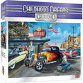 Childhood Dreams Hot Rods and Milkshakes 1000 pc Puzzle Masterpieces #71811