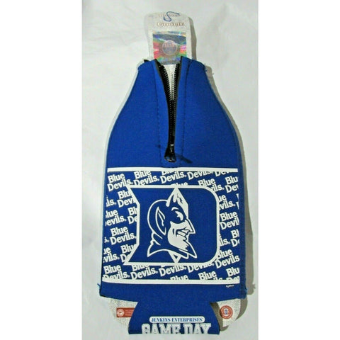 Duke Blue Devils Team Logo on Blue Bottle Coolie by Game Day Outfitters