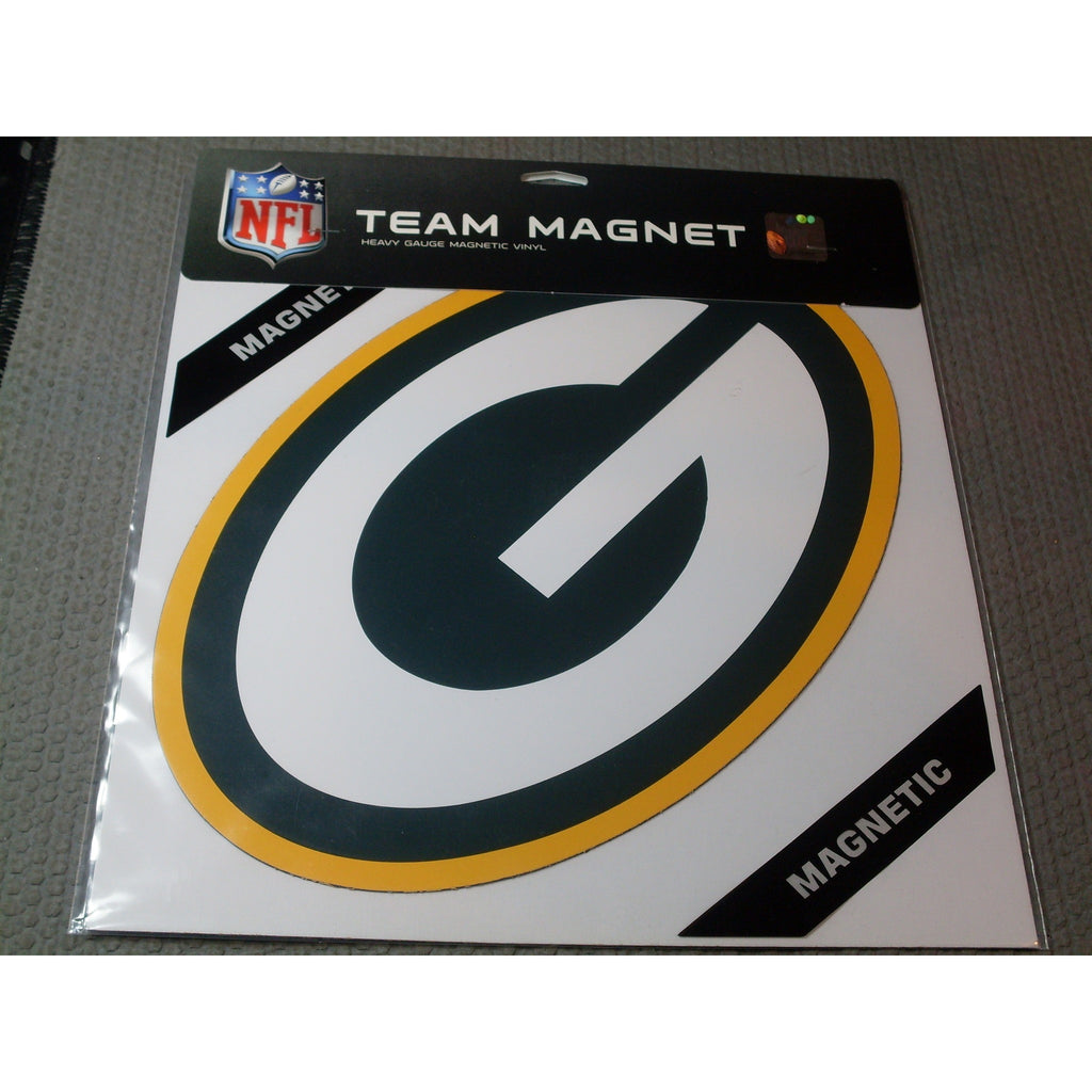 NFL Green Bay Packers 12 inch Auto Magnet Helmet Shaped by Fremont Die