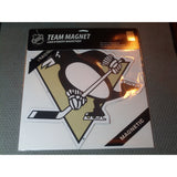 NHL 12 INCH AUTO MAGNET PITTSBURGH PENGUINS LOGO